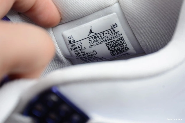 Rep Husky Jordan 4 Court CT8527-115 Purple Air 0725